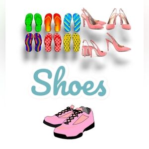 Shoes, Sandles, Heels, Flats, And More